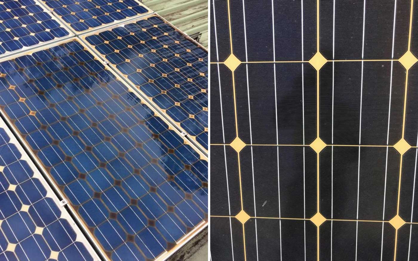 Solar Panel Discolouration - Solar Review